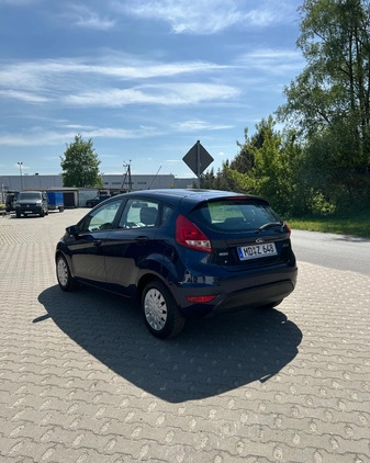 Ford Fiesta cena 17200 przebieg: 220000, rok produkcji 2012 z Wronki małe 56